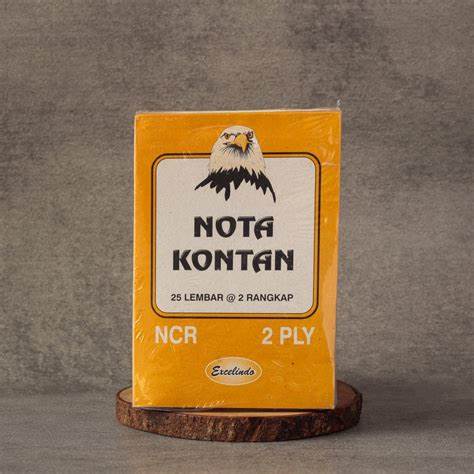 

Buku Nota Kontan Kecil 2 Ply NCR / nota kontan 2 rangkap kecil