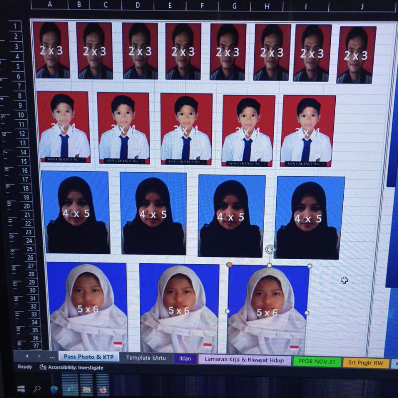 

JASA CETAK PASS POTO,gratis merubah background