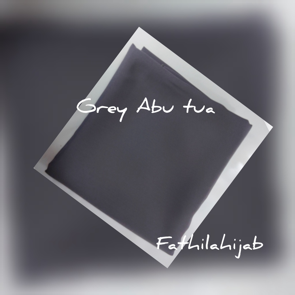 ROK PANJANG / ROK  POLOS WOLFIS GRADE A PREMIUM 58-ROK abu tua