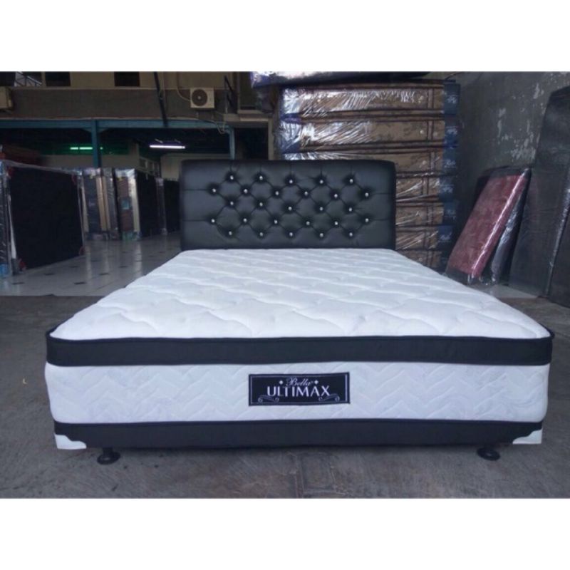 Springbed Bella Boxy Ultimax Garansi pèr 10 thn