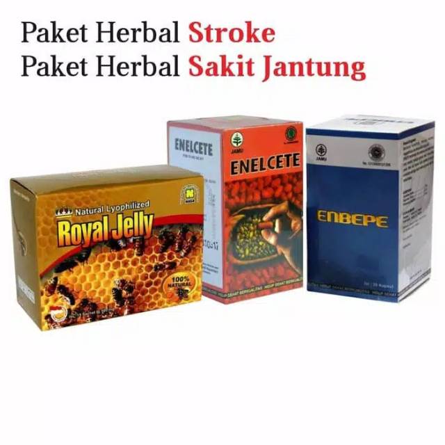 Paket Obat Stroke Asli Original NASA  /   PAKET HERBAL STROKE  NASA ORIGINAL