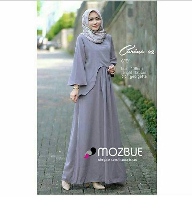 Corine Dress DRESS MUSLIM, baju wanita, baju gamis, dress, gamis, Baju gamis, fashion wanita