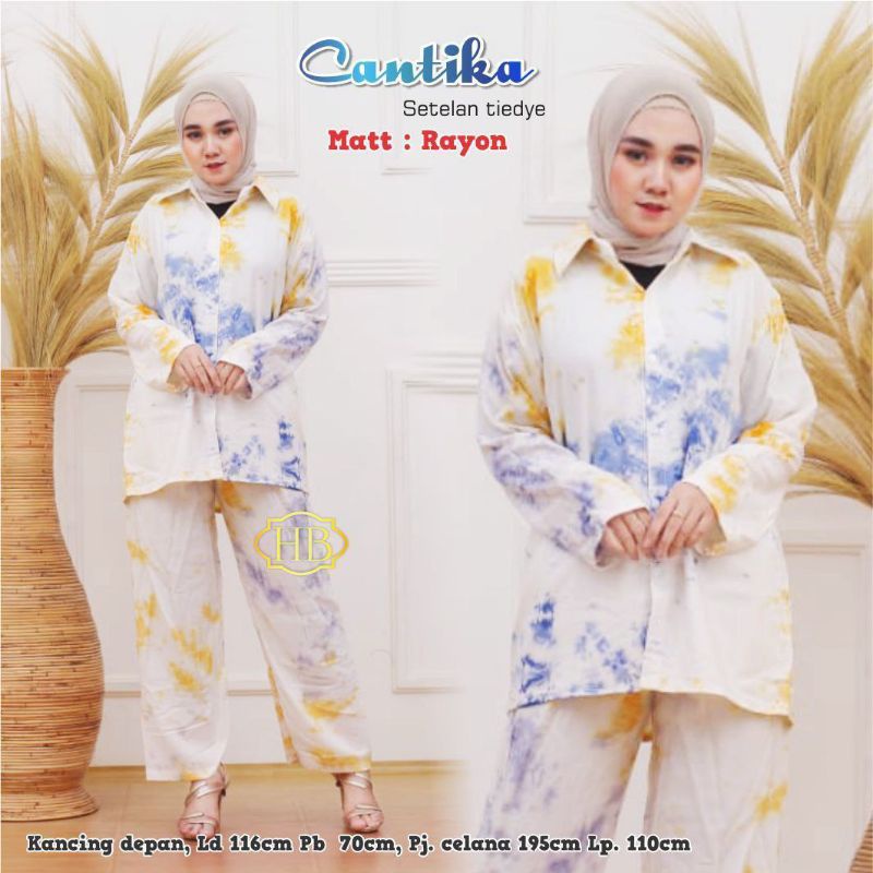 Setelan Tiedye Cantika (Annisa Collection)