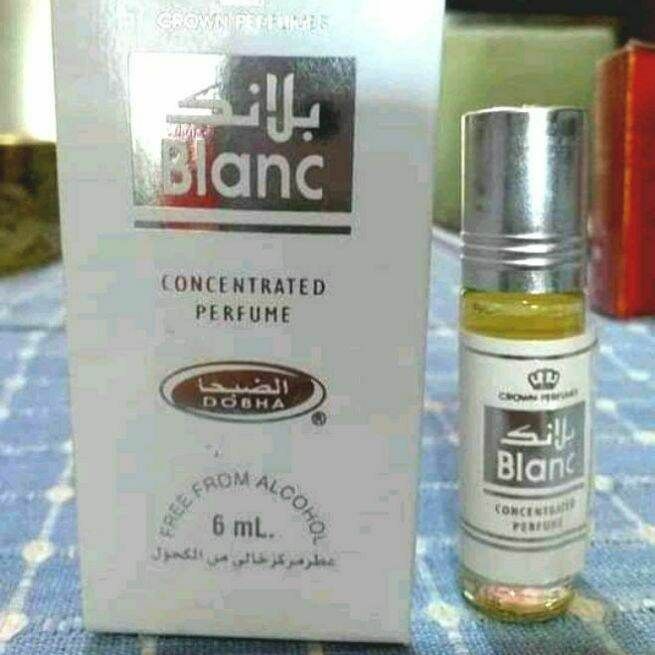 BLANC Parfum DOBHA 6ml Minyak Wangi Roll On NonAlkohol