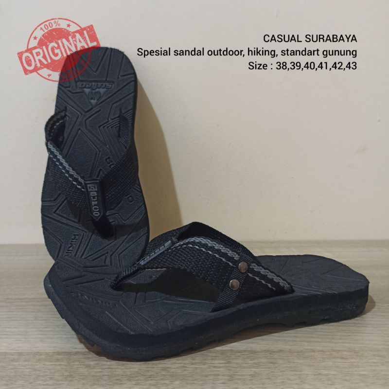 ⭐⭐⭐⭐⭐ Sandal Outdoor Bahan Karet Standart Hiking HA1