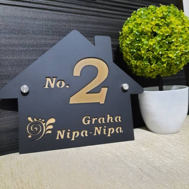 

Nomor Rumah Acrylic