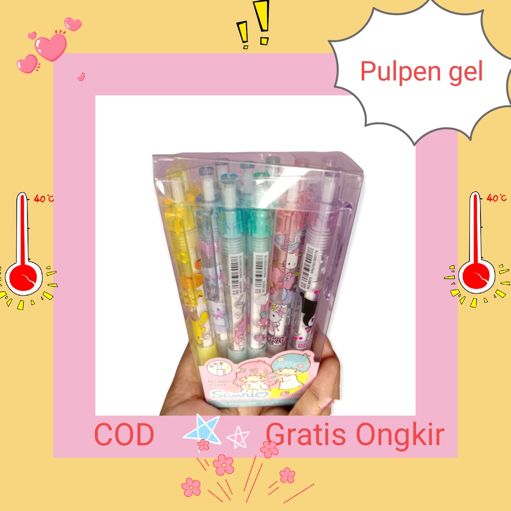 

Pulpen Gel Karakter Alat Tulis Kantor