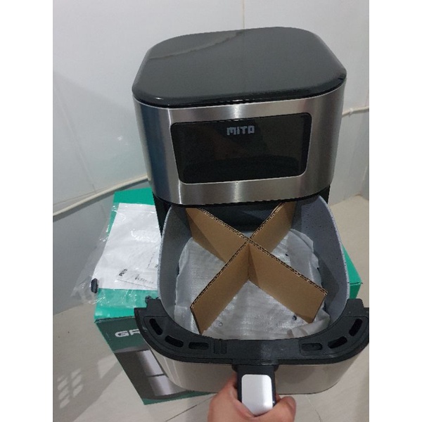 MITO AIR FRYER GRANDE AF 10 / Digifry Big Capacity 6L AF10 AF-10 Garansi Resmi Mito 1 tahun