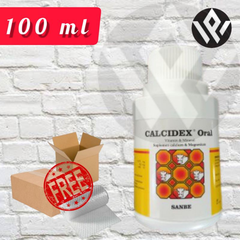 Calcidex Oral 100 ml Mengatasi Defisiensi Calcium Hewan