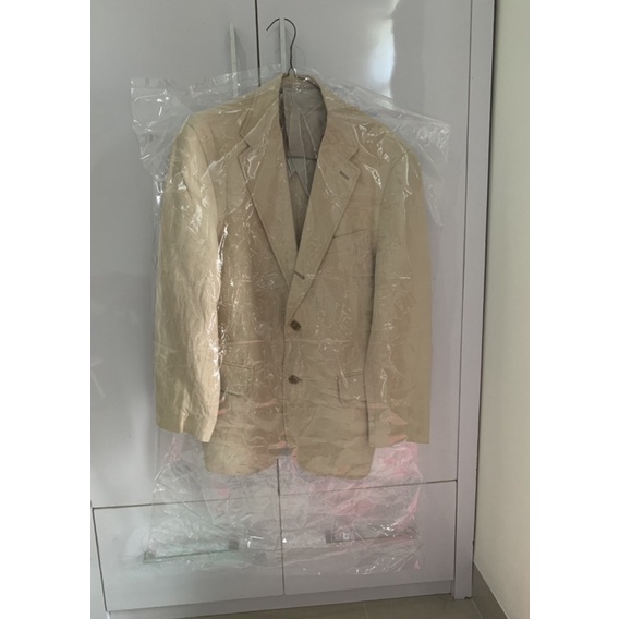 preloved original Uniqlo Linen Blend cream mens jacket/ blazer/ formal/ officewear/ jas pria krem