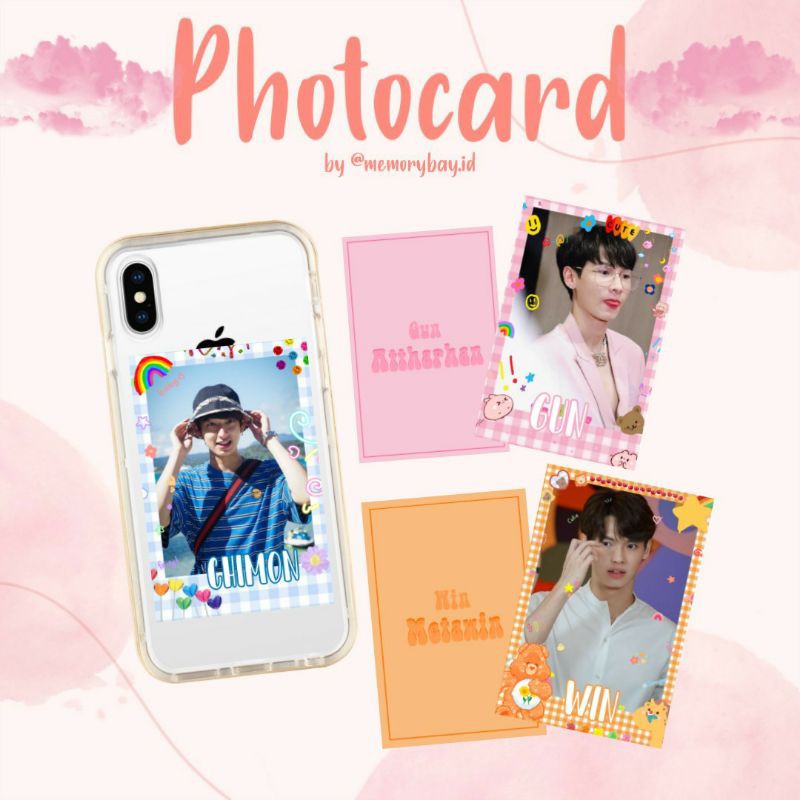 THAI ACTOR PHOTOCARD DECO