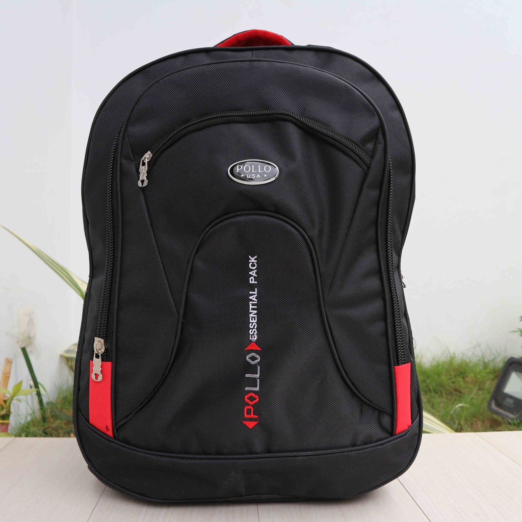 Jual Tas  Ransel  Polo Hitam Murah Terbaru Keren Seminar 