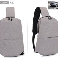 TS007 - Tas Slempang Pria Usb Hp Sling Bag Crossbody