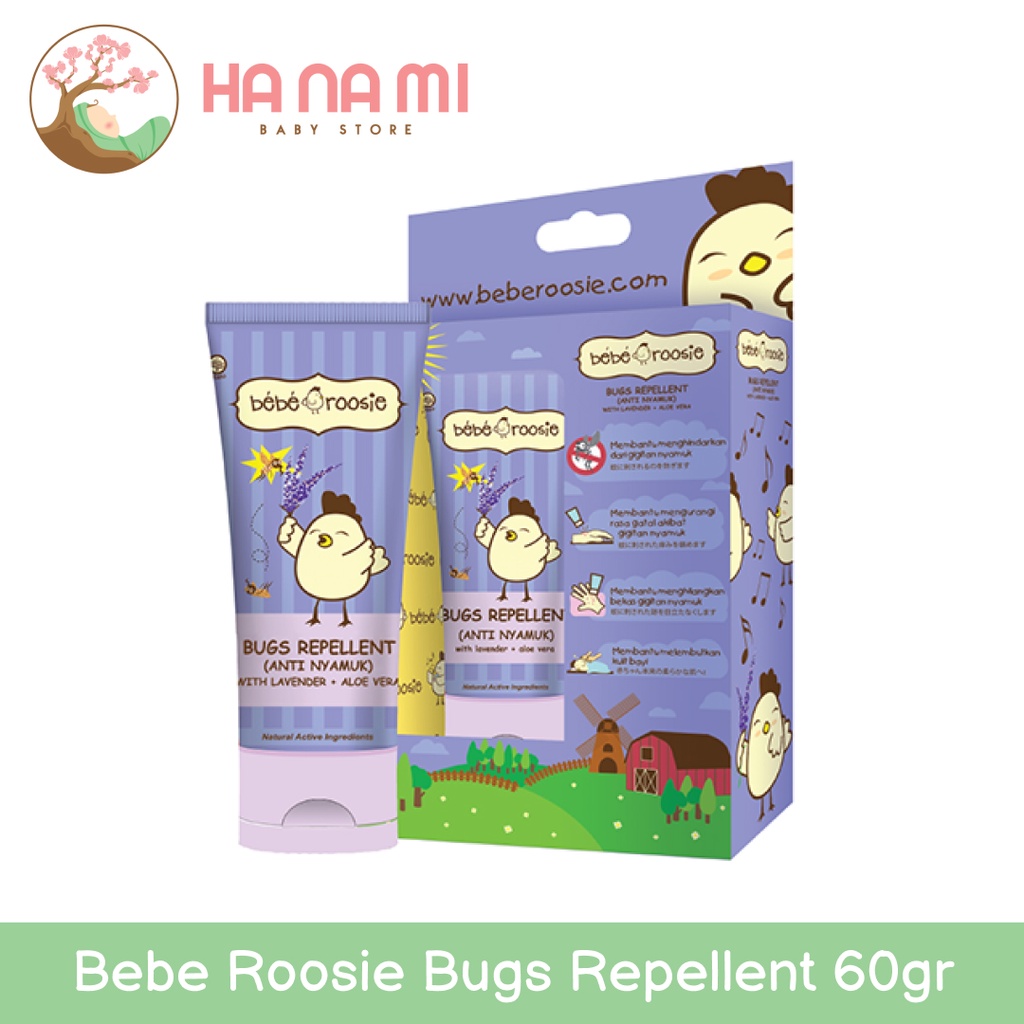 Bebe Roosie Bugs Repellent 60 gr