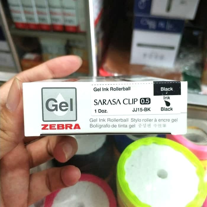 

Limited Pulpen Sarasa Gel 0.5 Hitam / Biru Terbatas