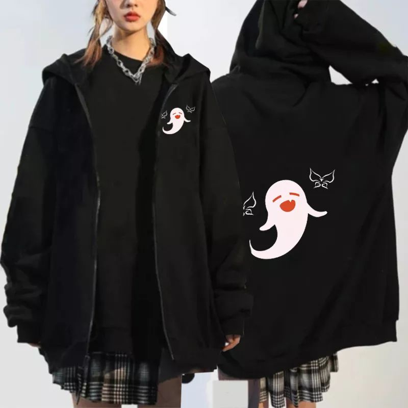 Hoodie sweater jaket Anime hu tao kupu²
