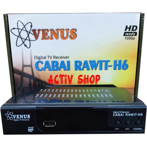 Receiver Tv Set Top Box Venus Brio Dvb T2 Digital Garansi 1 Tahun