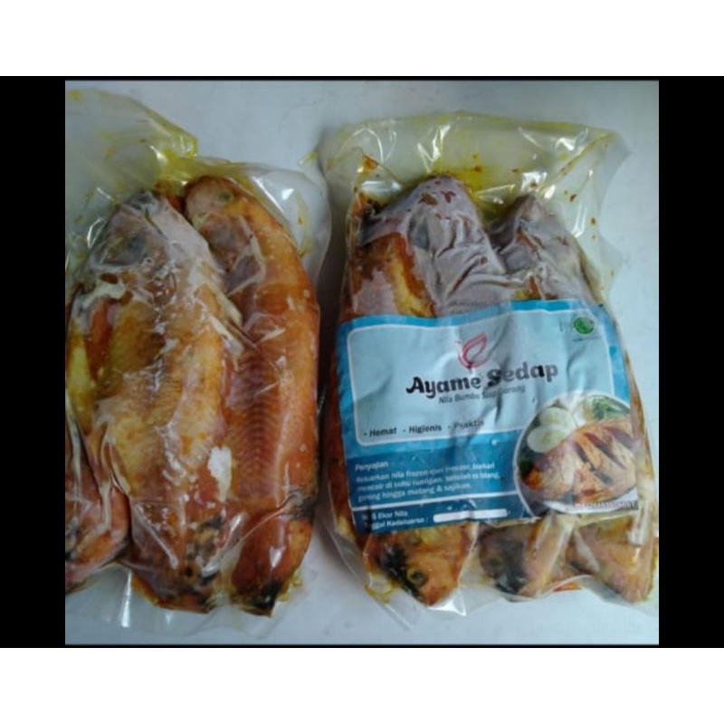 

IKAN NILA BERBUMBU ISI 4 EKOR BERAT KURLEB 1 KG