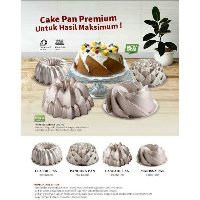 Kirin cake pan premium loyang kirin