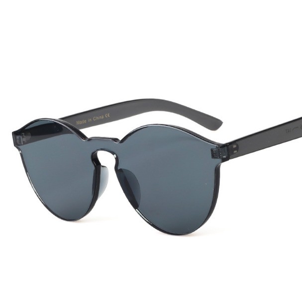 COD - F297 Kaca Mata Dewasa / Kacamata Fashion Wanita Kombinasi Warna / Eyeglasess-Hitam