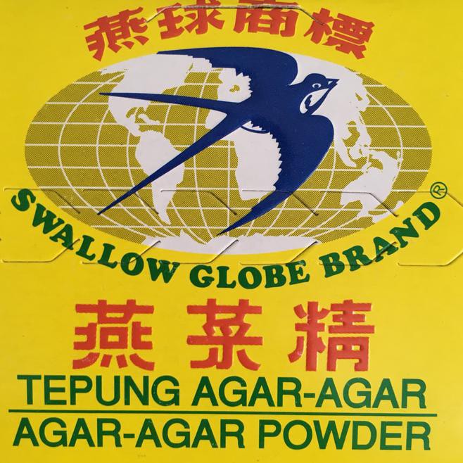 

NGJY SWALLOW GLOBE BRAND TEPUNG AGAR-AGAR 12 X 7GR P6F2