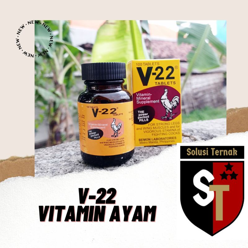 V-22 Vitamin Doping Ayam Jago ORIGINAL