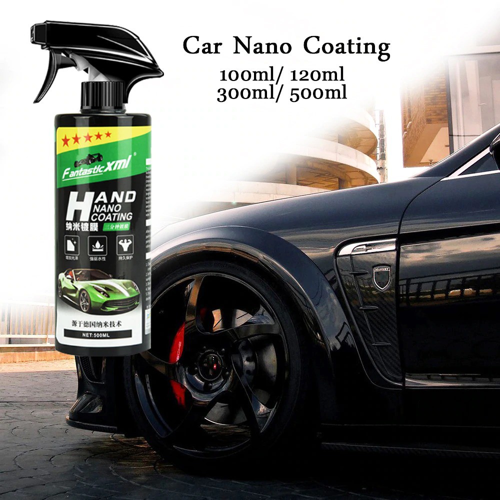 Cairan Anti Air Kaca Mobil Hydrophobic Nano Spray Ceramic Glass Coating Waterproof Liquid 300ml - 7RHXNFXX