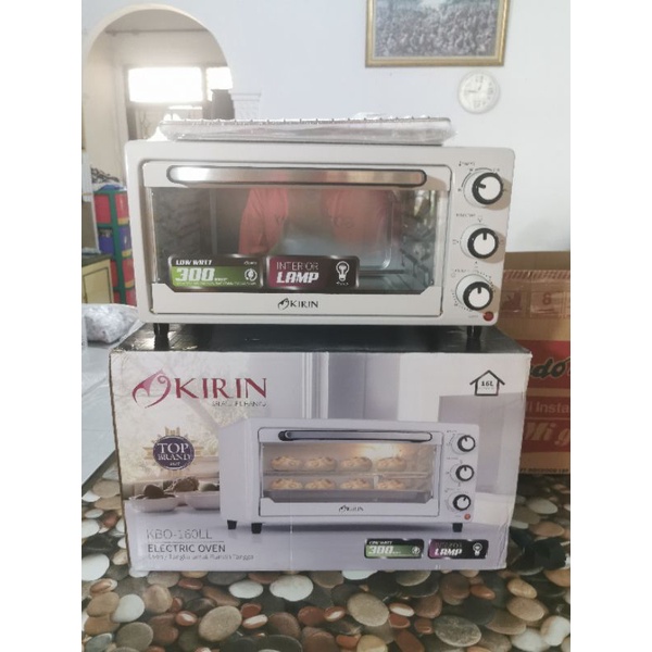 KIRIN Oven 16L KBO 160 LL & KIRIN Oven Listrik 19 Liter KBO-190LW (Low Watt)