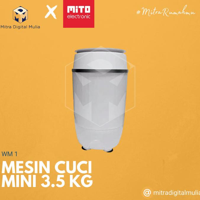 Mito WM-1 Mesin Cuci Mini 3.5 Kg
