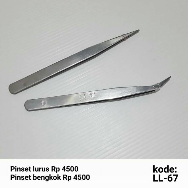 Pinset Lurus | Pinset Bengkok | Pinset Plastik