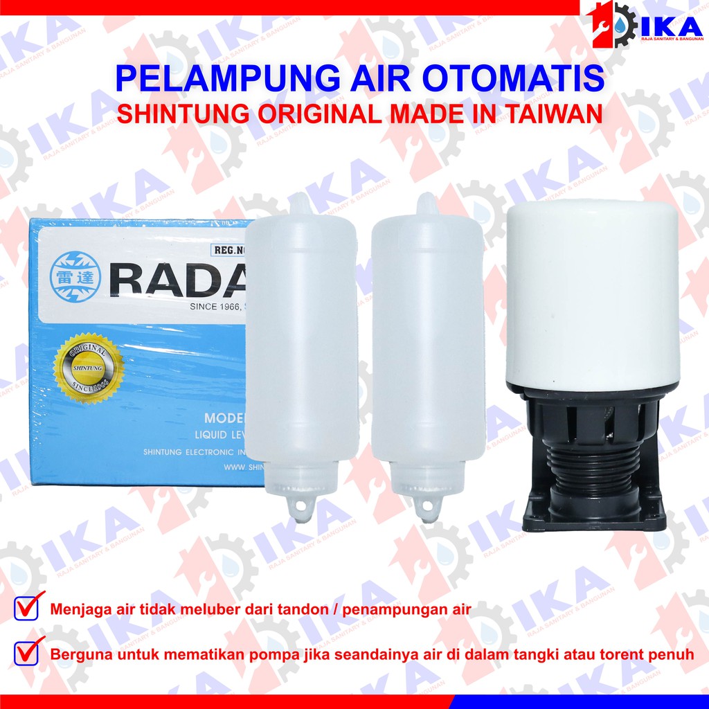 Radar biru SHINTUNG ORIGINAL 100% ASLI TAIWAN / pelampung air otomatis