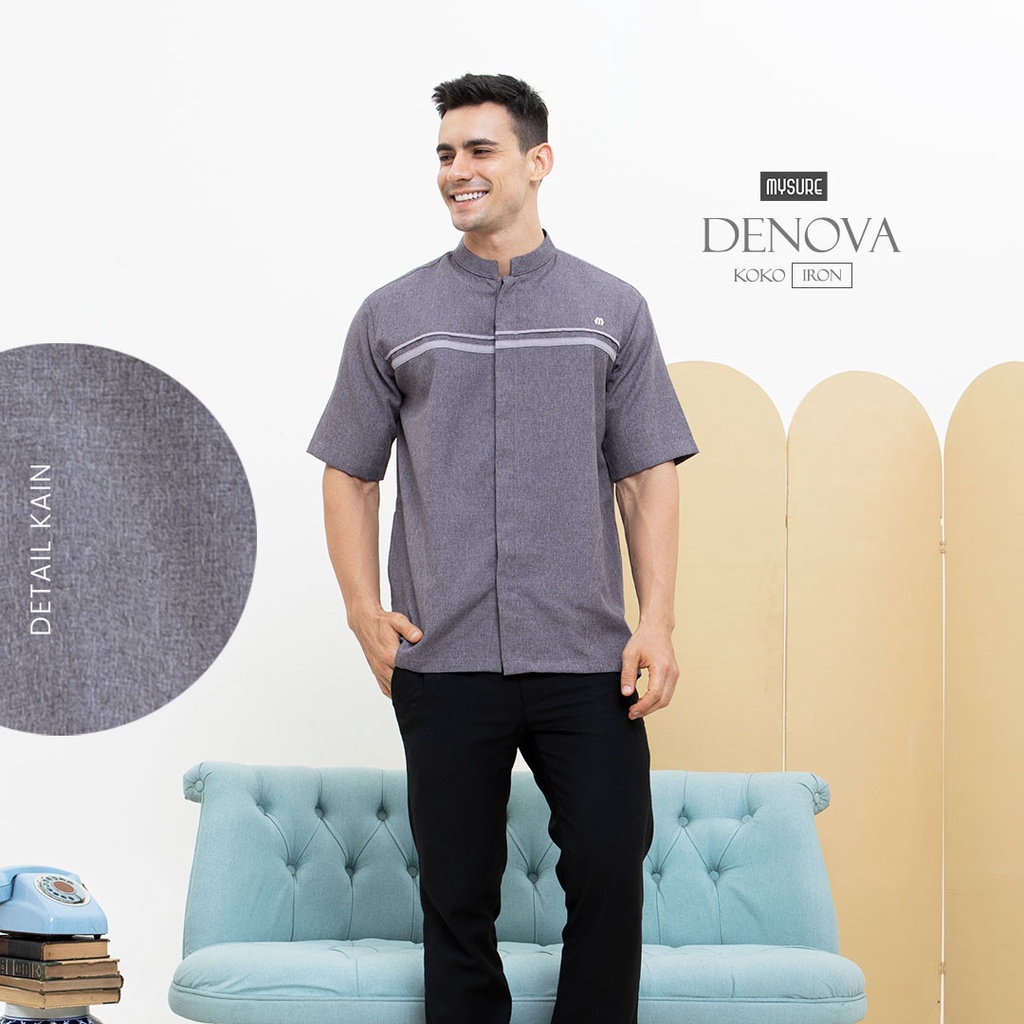 Koko Pria | Mysure Baju Koko | Baju Koko Denova Pria