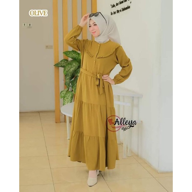 kinan dress by Alleya original ready stok