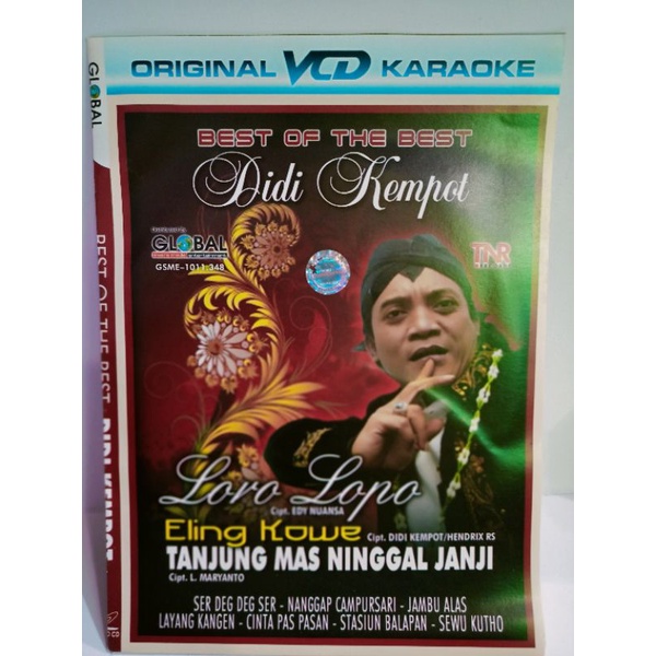 VCD original best of the best Didi kempot