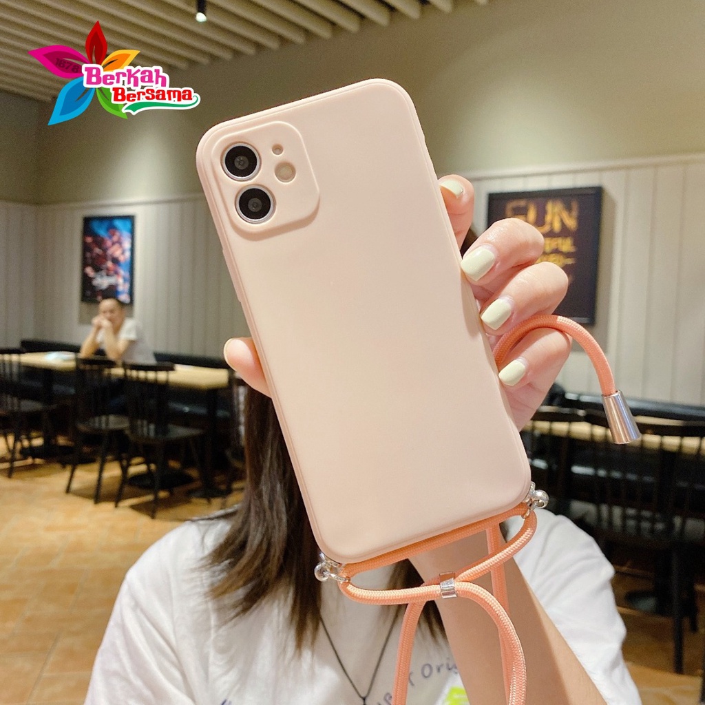 SOFTCASE SLINGCASE TALI LANYARD MACARON PELINDUNG KAMERA VIVO Y75 V20 V20 SE V21E V21 Y81 Y83 BB6380