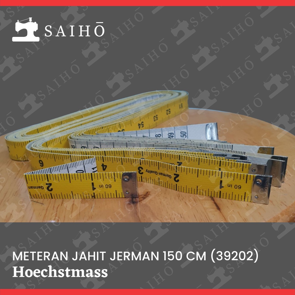 Hoechstmass Meteran Jahit / Meteran GERMANY QUALITY Tipe 39202  | 150 cm