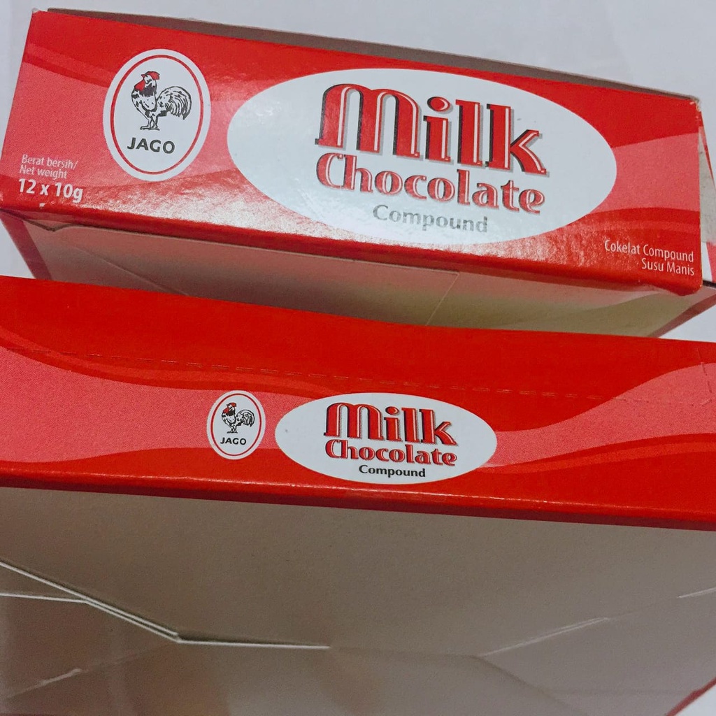 Cokelat Ayam Jago Milk Chocolate - Per Box (12 pc)