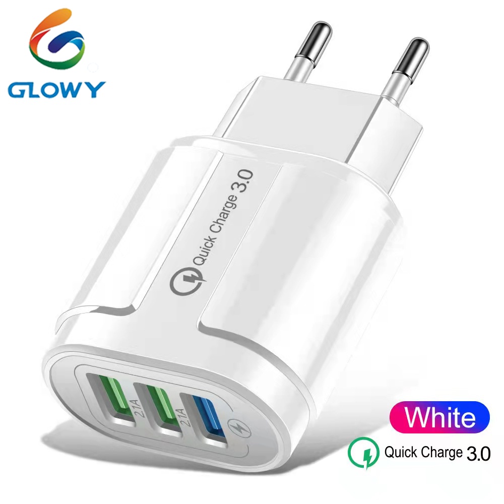 Iphone 20W QC3.0 18W USB 3A Quick Charge 3.0 QC PD Charger Fast Charging Mobile Phone Adapter for iPhone12 Pro Max EU Plug Wall charger for Xiaomi Huawei Samsung Vivo oppo