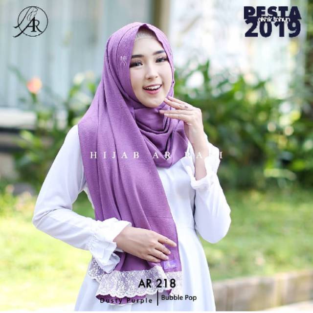 Pasta renda Hijab Ar Rafi ORI