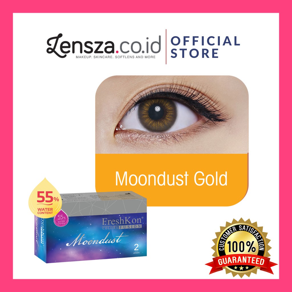 Softlens Freshkon Moondust Monthly / Soflen Warna Freshkon Bulanan Moondust / Freshkon Color Moon Dust