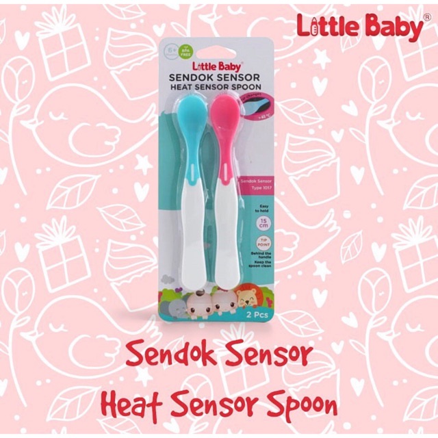 Little baby heat sensor spoon