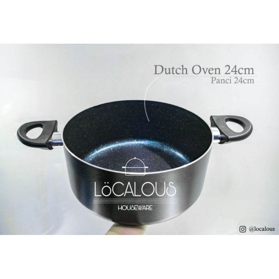 MAXIM GALAXY 24 cm Dutch Oven - Panci Dutch Oven with Steamer 24 cm