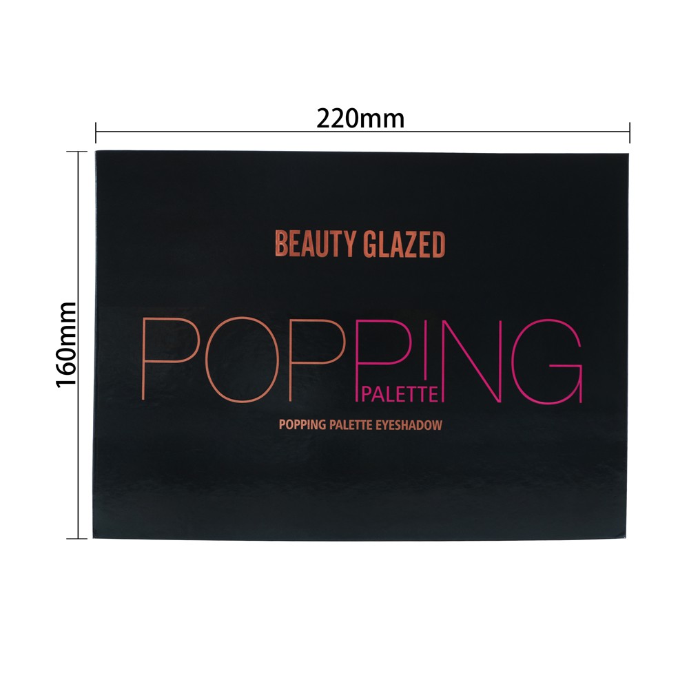 Beauty Glazed Popping Eyeshadow Pallete Beauty Glazed Eyeshadow Matte Beauty Glazed Eyeshadow Shimmer Beauty Glazed