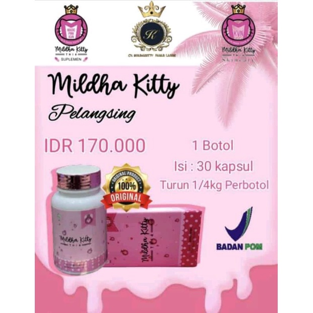 Mildhakitty Ori 100% free gift/pelangsing Mildhakitty/pelangsing promil