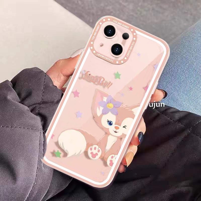 Soft Case Silikon TPU Motif Rubah Untuk Iphone 13 12 Mini 11 Pro X XR XS Max SE 2020 6 6S 7 8 Plus