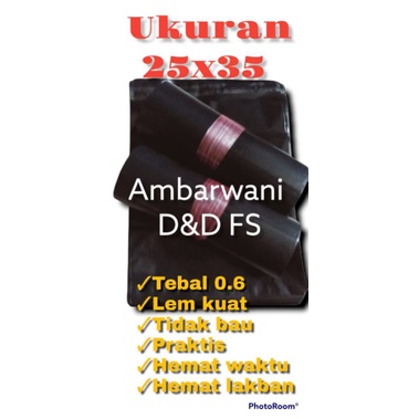 

plastik polymailer 25x35 Isi 100 pcs