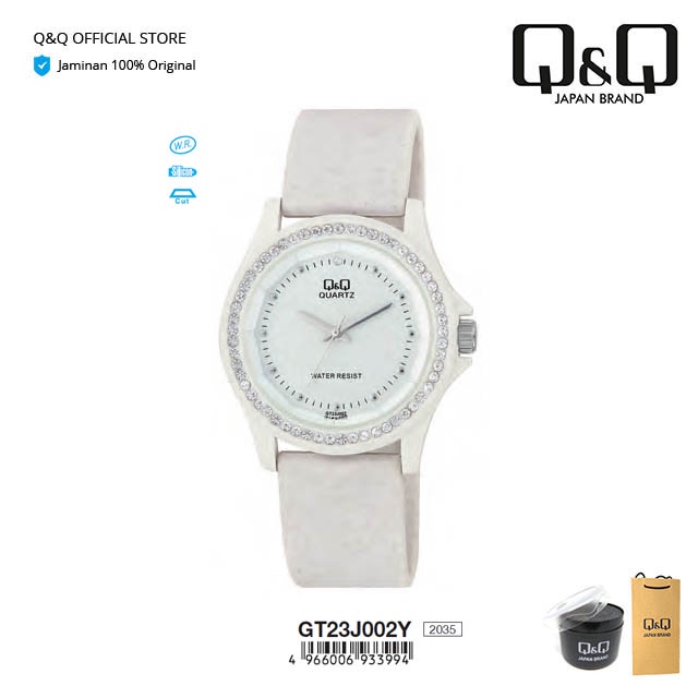 Q&Q QnQ QQ Original Jam Tangan Wanita Fashion Analog - GT23 GT23J Water Resist-1