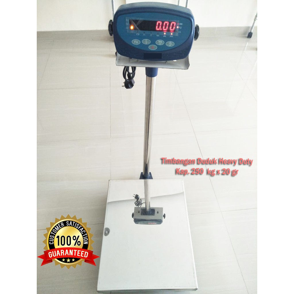 Ton To Kg Timbangan Duduk Digital Kapasitas 3 Ton X 05 Kg Ukauran 12 X 12 M 3431