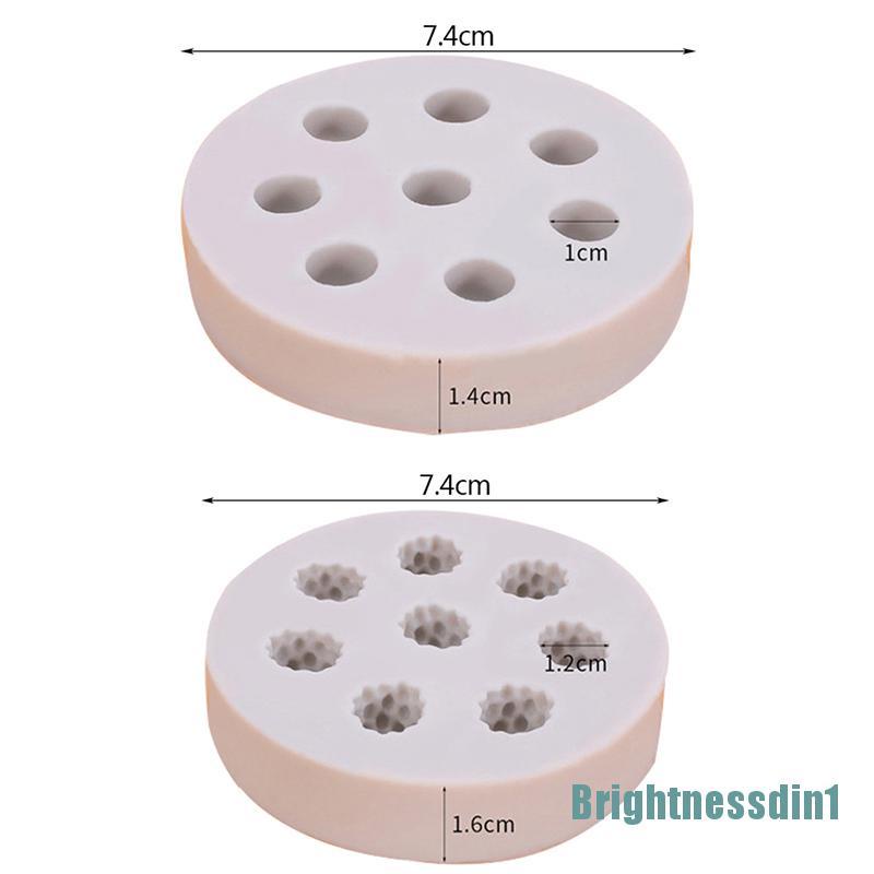 Cetakan Kue Bentuk Raspberry Blueberry 3D 1 In 1 Bahan Silikon Untuk Dekorasi