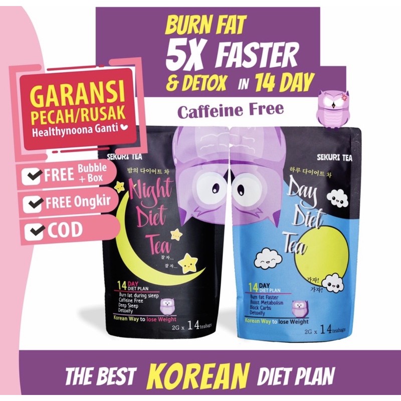 Sekuri Tea #1 Diet Plan Korea